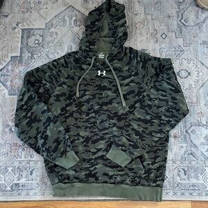 Under Armour Men's Olive Camo Hoodie